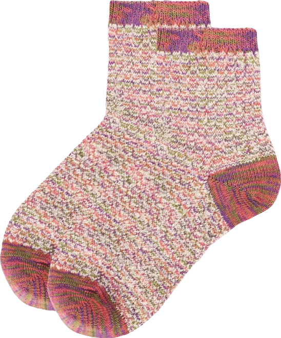Women's Colorswash Soft-Fit Cotton-Rich Crew Sock