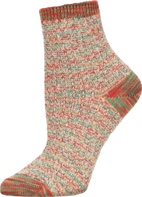 Women's Colorswash Soft-Fit Cotton-Rich Crew Sock