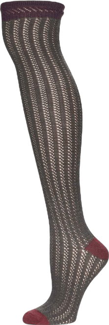 Women's Chic Slant Wool Blend Over The Knee Warm Sock