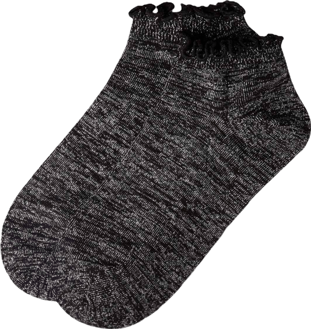 Women's Lurex Shortie Socks