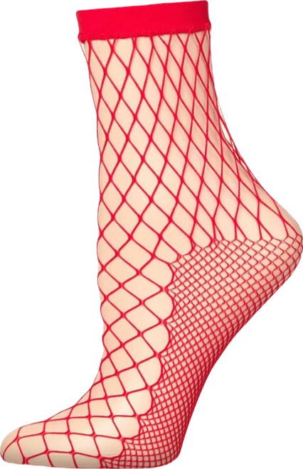 Women's Nothing But Net Fishnet Anklet Socks