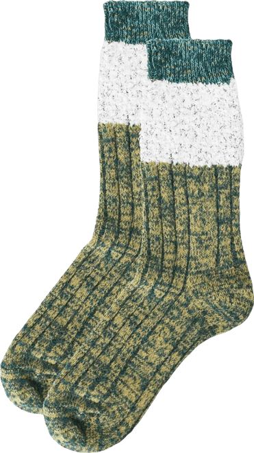 Women's Distinctone Stripe Soft-Fit Wool Blend Crew Socks