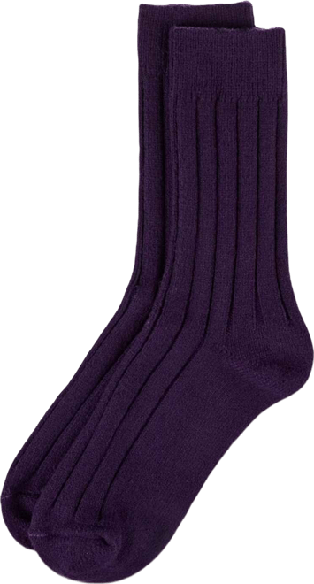 Women's Neutral Ribbed Knit Essential Boot Socks