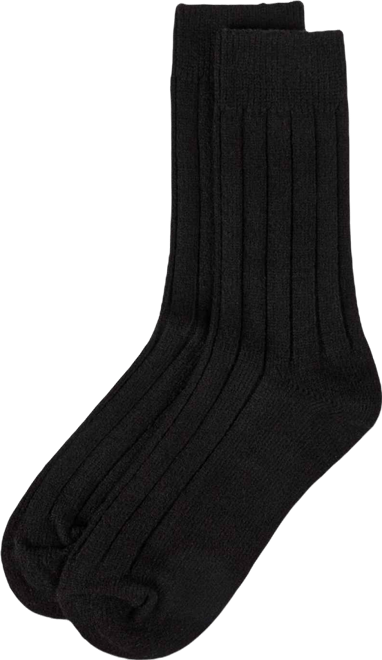 Women's Neutral Ribbed Knit Essential Boot Socks