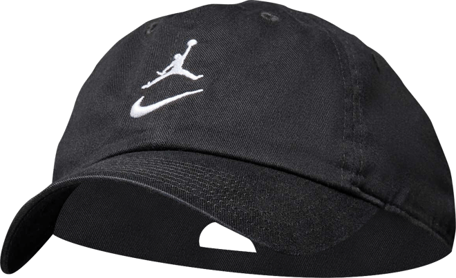 Jordan Club Gorra de visera curveada sin estructura