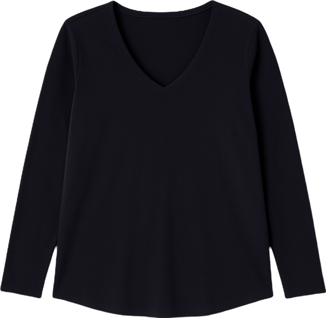 Plus Size V-Neck Top