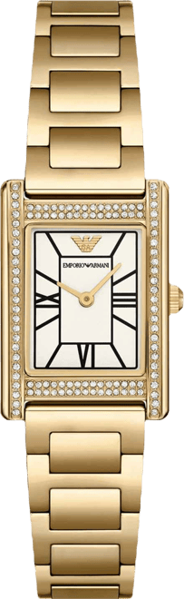 Women's Gold-Tone Stainless Steel Bracelet Watch 22mm