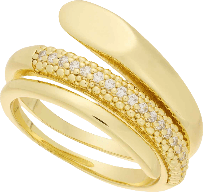 Pave Wrap Ring, Macy's Exclusive