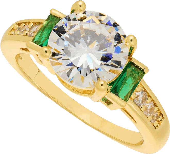 Cubic Zirconia & Color Crystal Ring, Macy's Exclusive