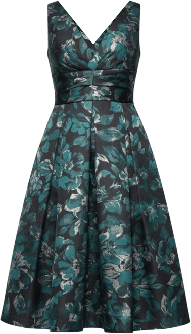 Women's Midi Sleeveless Printed Dress