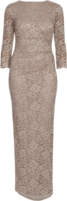 Women's 3/4-Sleeve Side Tuck Gown