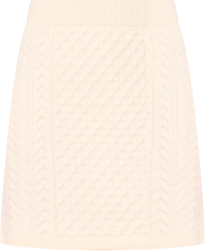 Women's Cable Knit Mini Skirt