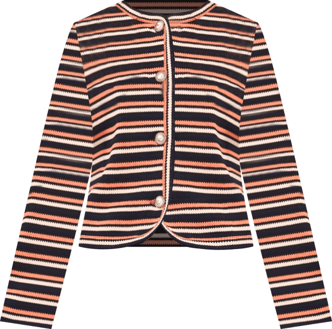 Women's Elastic Cuff Long-Sleeve Knit Cardigan Sweater