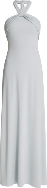 Women's Halter Neck Stretch Bridesmaid Dress