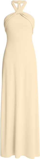 Women's Halter Neck Stretch Bridesmaid Dress