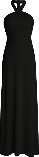 Women's Halter Neck Stretch Bridesmaid Dress