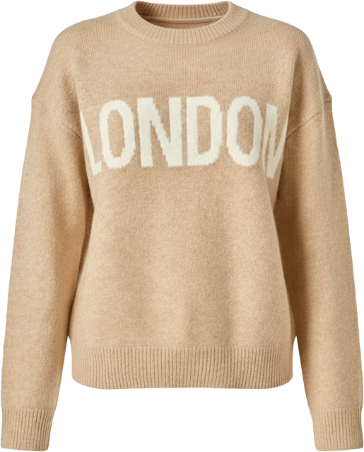 Women's Lettering Sweater