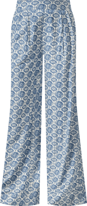 Women's Printed High-Waisted Pants