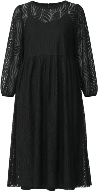 Women's Naylora Long Sleeve A-Line Midi Dress
