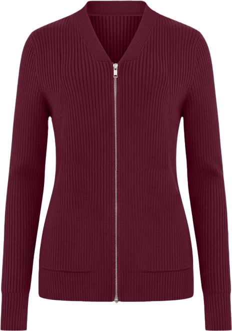 Plus Size Better-Than-Wool Zip Cardigan Sweater