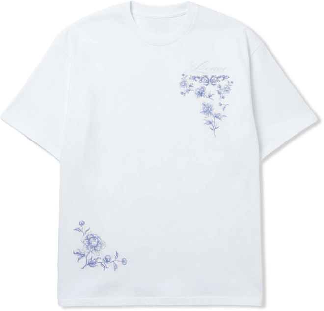 Men's Fine China Heavyweight Tee, Oversized Fit, Premium Cotton, Bold Graphic Print, Crew Neck, Streetwear T-Shirt