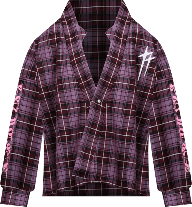 Men's Kimono Flannel Jacket