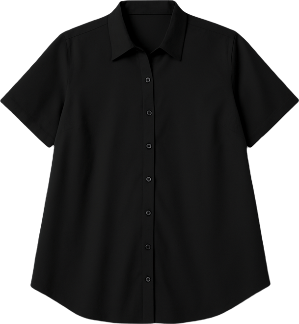 Women's Plus Size Short Sleeve Shirt