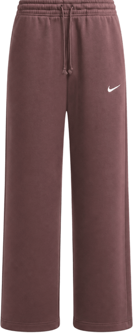 Nike Sportswear Phoenix Fleece Hose mit hohem Taillenbund und weitem Bein (Damen)