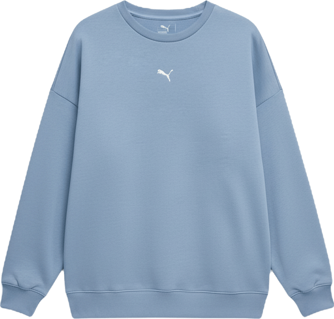 Women's Essential Oversized Crew Fleece Sweatshirt