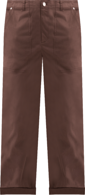 Women's Straight Leg Patch-Pocket Pants, Macy's Exclusive