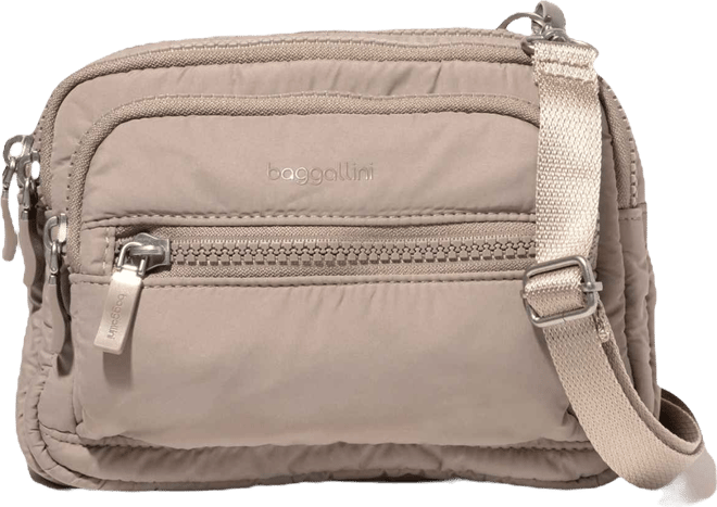 Triple zip Women's Crossbody