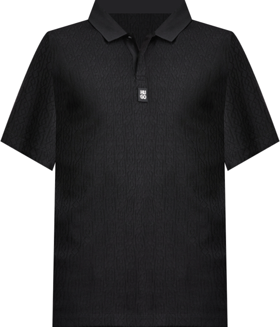 Men's Dallovo Relaxed-Fit Short-Sleeve Textured Polo Shirt