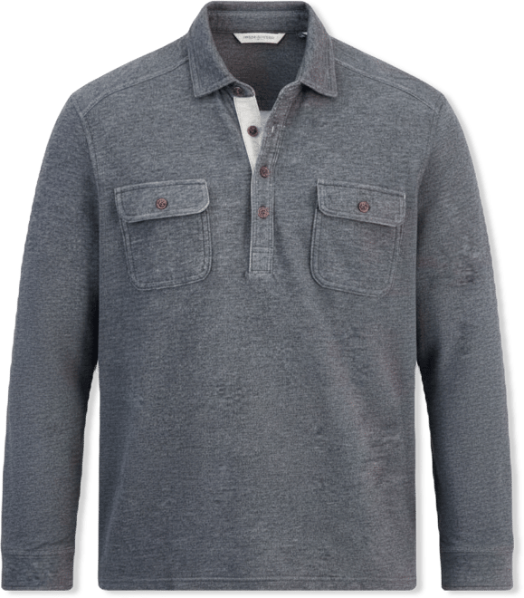 Men's Penn Cove Long-Sleeve Polo Shirt