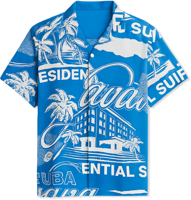 Men's Cabana Short-Sleeve Shirt