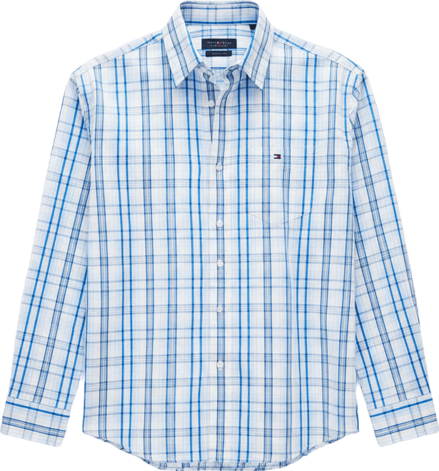 Men's Flex Poplin Medium Check Shirt