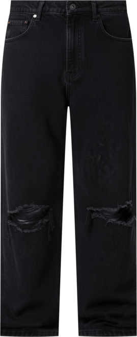 Men's Knee Distressed Ultra Baggy De