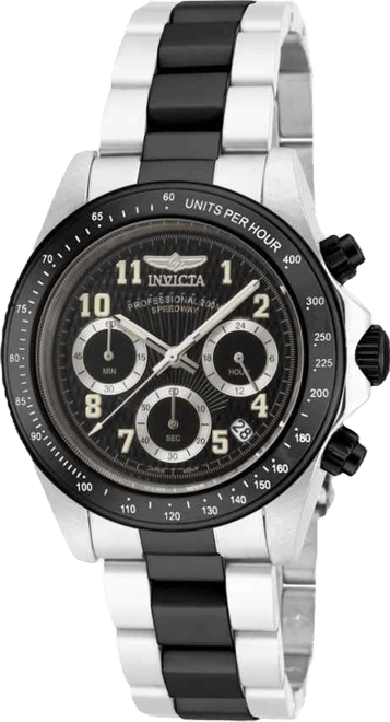 Men's 17031 Speedway Quartz Chronograph Charcoal Dial Watch