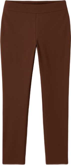 Petite Tummy-Control Cambridge Stretch Slim-Leg Pants, Created for Macy's