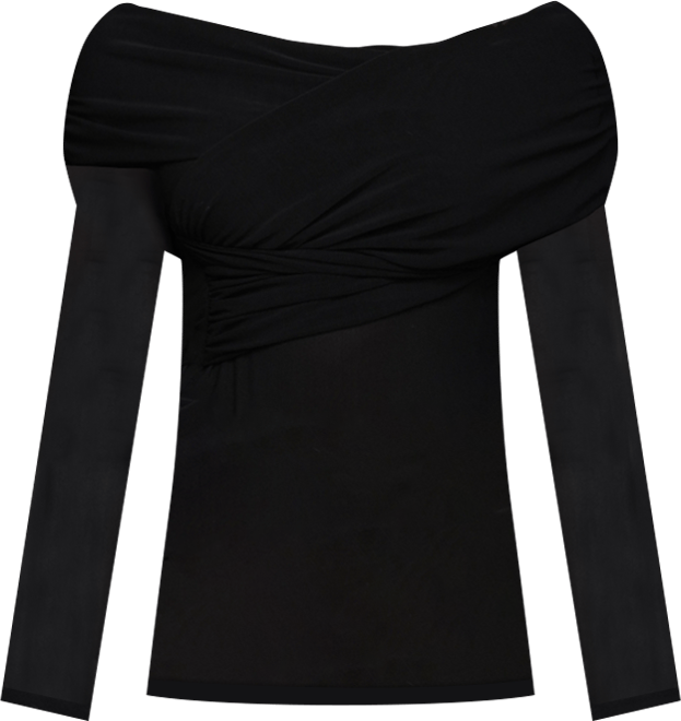 Women's Off-The-Shoulder Bodysuit Top