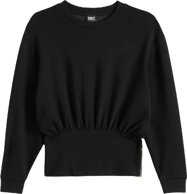 Petite Banded-Hem Sweatshirt, Macy's Exclusive