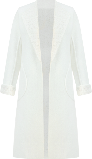 Women's Open-Front Long Cardigan