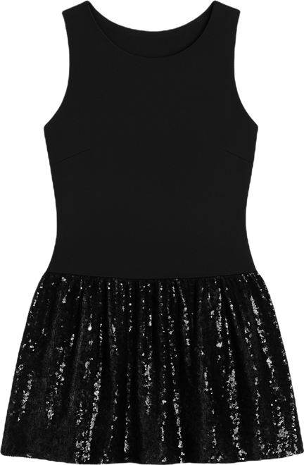Women's Lindy Sequin Scoop Neck Mini Dress