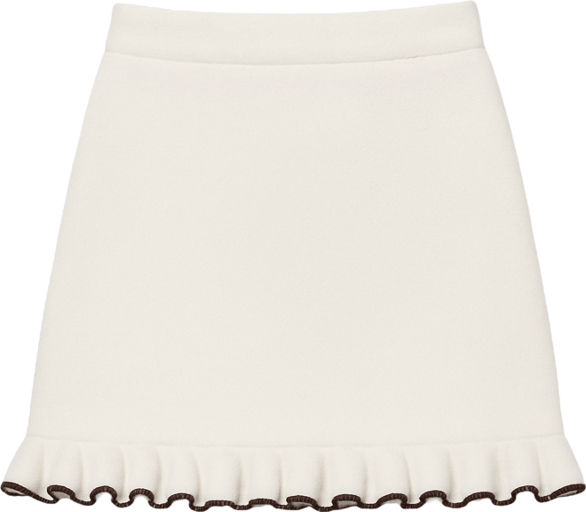 Women's Ruffle Mini Skirt