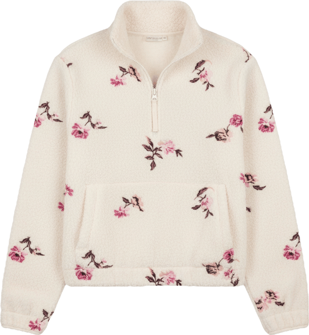 Women's Half-Zip Fleece Sweatshirt