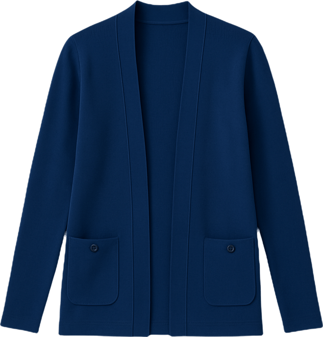 Women's Malibu Fine Rib Open-Front Cardigan