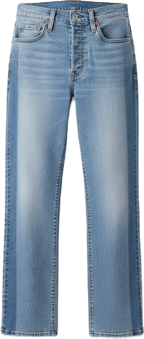 Women's Ribcage High Rise Straight Ankle Jeans