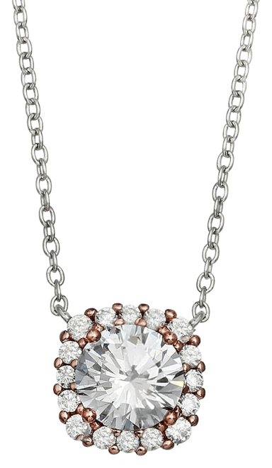 Floating diamond store necklace kohls