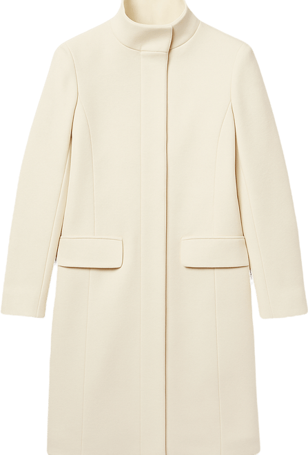 Brushed Wool Coat