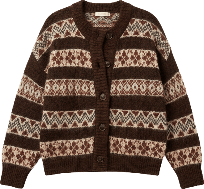 Wildwood Cardigan - Chestnut | Faherty Brand