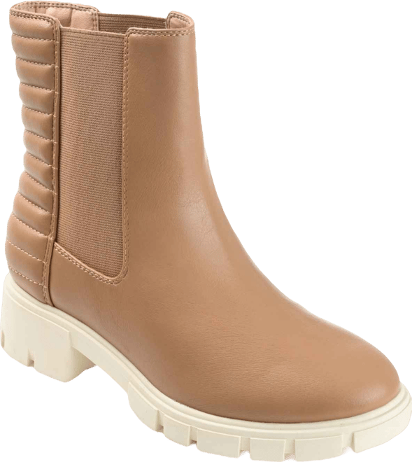Women's Tatiana Pull On Stretch Gore Lug Sole Booties